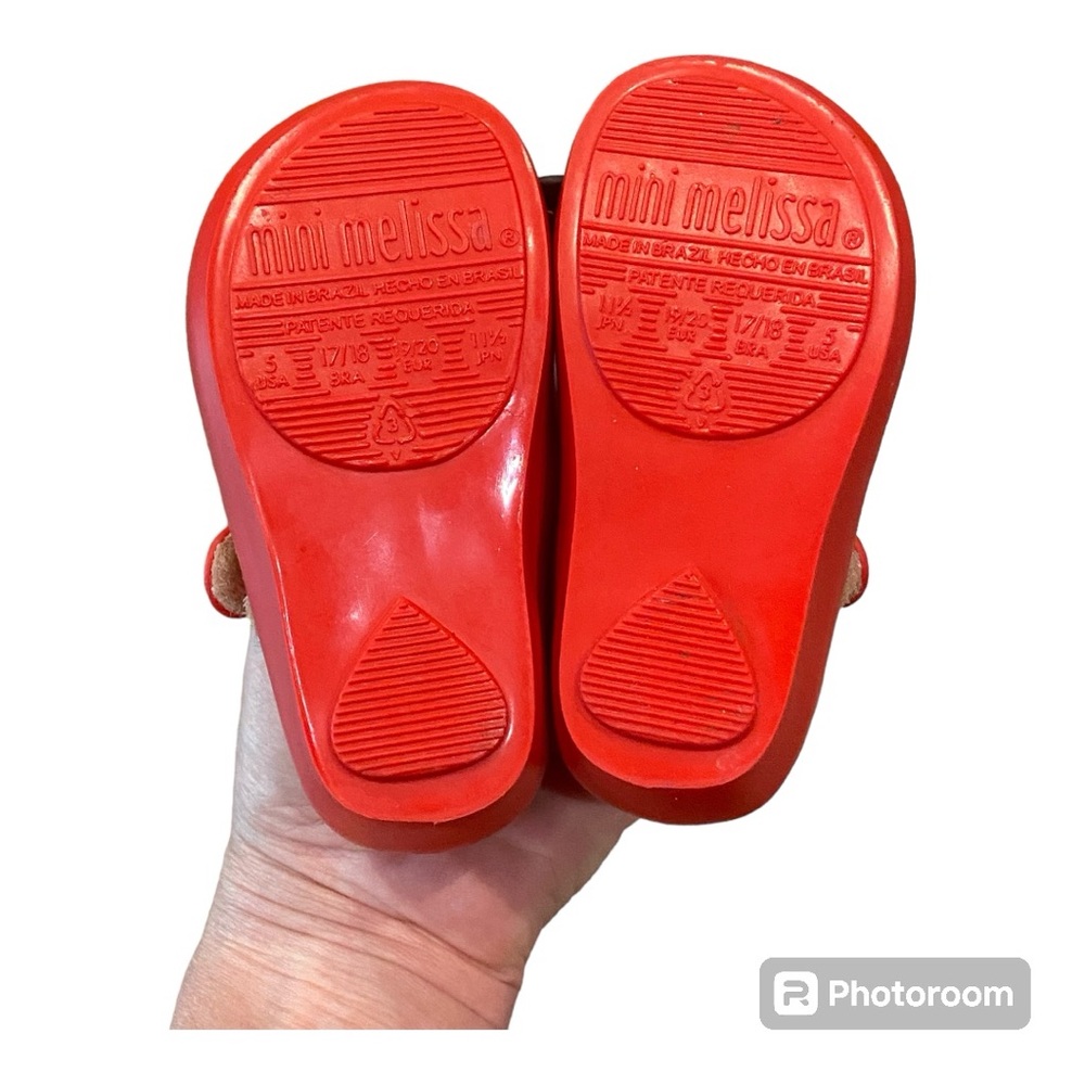 Mini Melissa red Minnie and Mickey ears - Picture 6 of 9